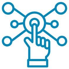 Index cliquant sur un réseau connecté