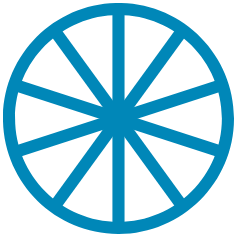 Picto Noeud radio Karrick bleu