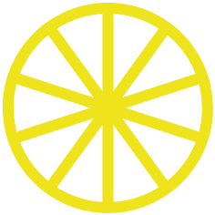 Picto Noeud radio Karrick jaune