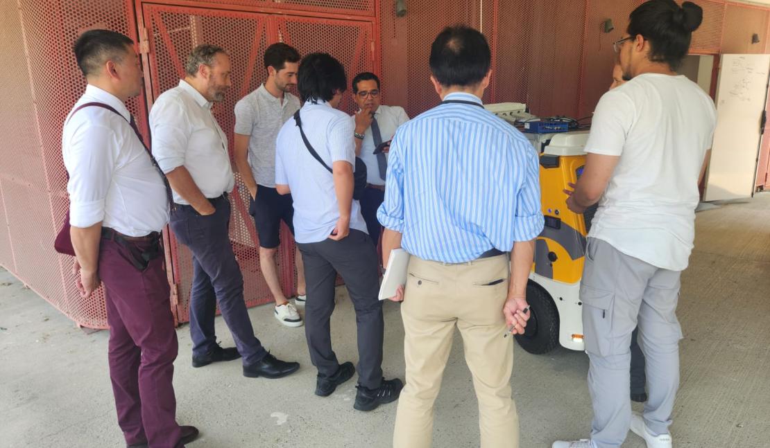 Visite du site autOCampus à l'Université Toulouse III