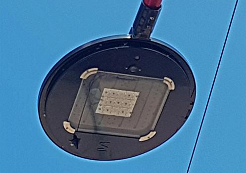 Tête de luminaire équipé d'un Kara intégré